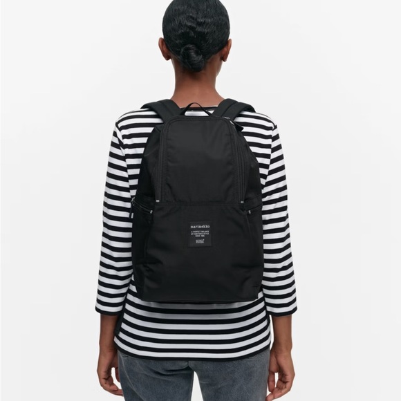 NWT Marimekko Metro Backpack - Beige - Picture 15 of 15